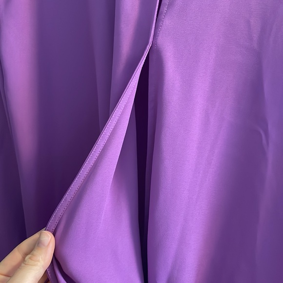 Purple Banana Republic Open Front Blouse - Picture 3 of 6